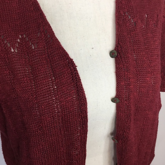 Jones New York knit short sleeve cardigan - Picture 3 of 7